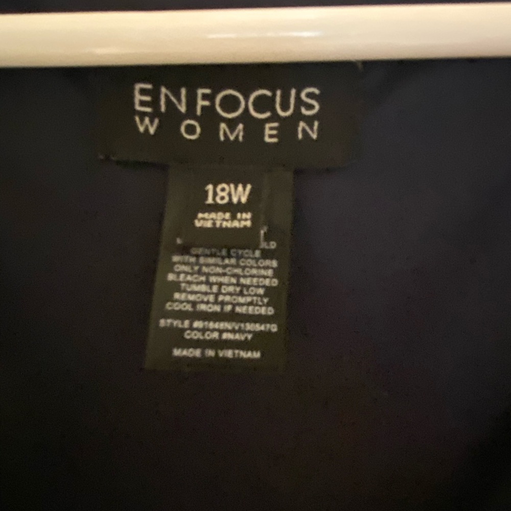 Navy Blue Dress by ENfocus - Picture 3 of 4